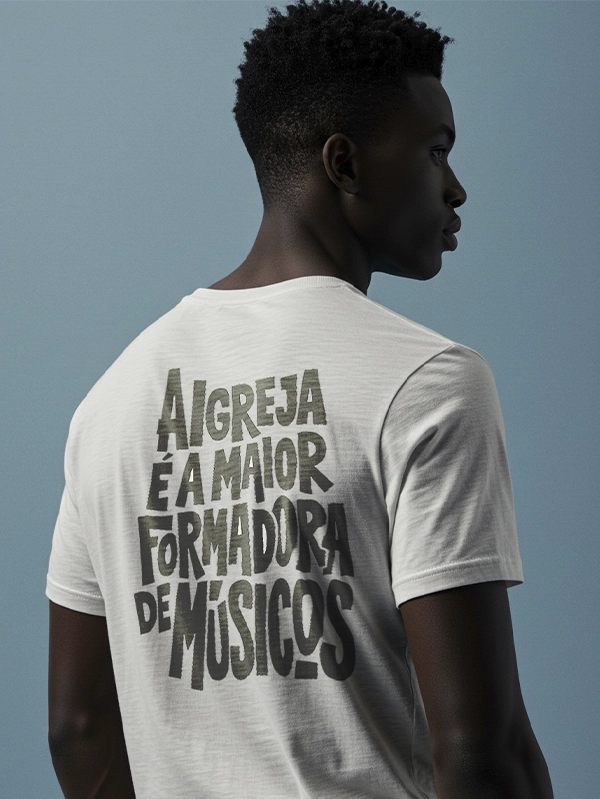 Camiseta A Igreja é a Maior Formadora - Imagem 4